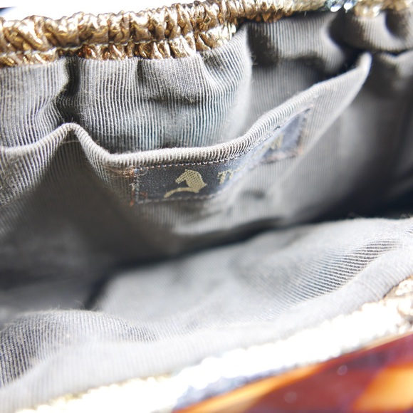 Vintage Snakeskin Clutch by Trotting - Picture 4 of 7